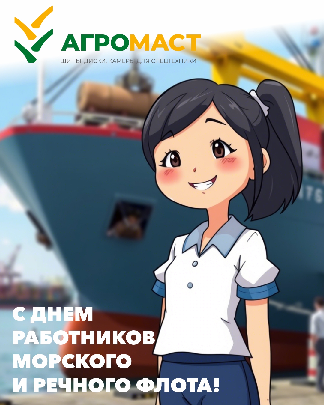 С ДНЕМ РАБОТНИКОВ МОРСКОГО И РЕЧНОГО ФЛОТА!