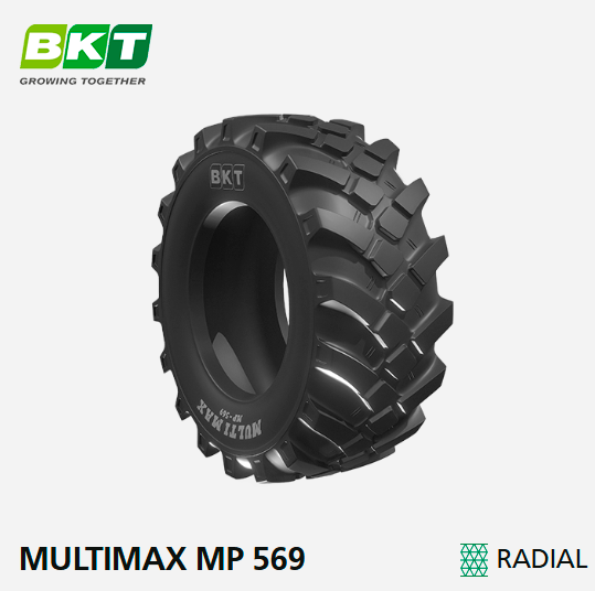 Сделано в BKT: AGRIMAX SPARGO SB — специальная шина для техники, занятой в обработке пропашных культур